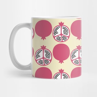 Cute Pomegranate Fruit Pattern Mug